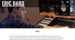 Desktop Screenshot of ericbard.com